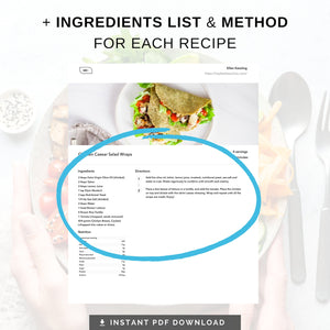 100 HEALTHY RECIPES E-BOOK